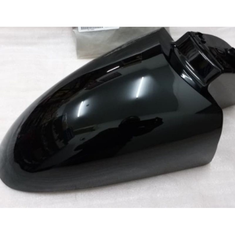 spakbor depan fino 125 2018 hitam