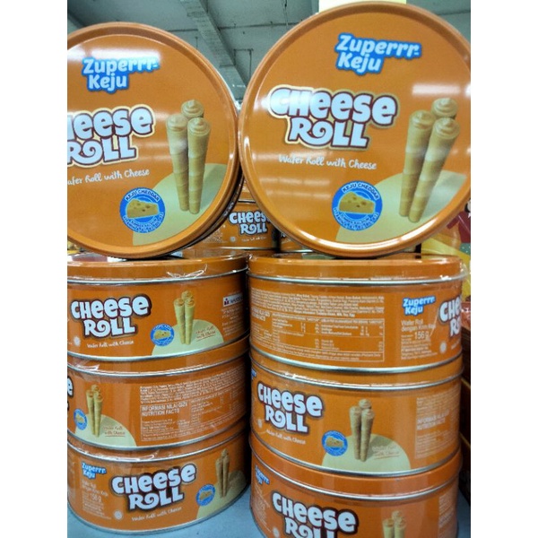 

ZUPERR Keju CHEESE ROLL 156gr