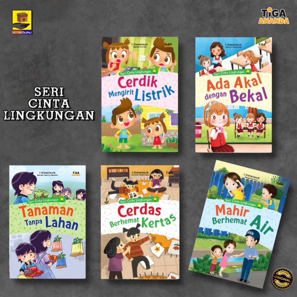 Buku Cerita Anak / Seri Cerita Lingkungan / Cerita Anak / Buku Anak / Buku Anak TK PAUD