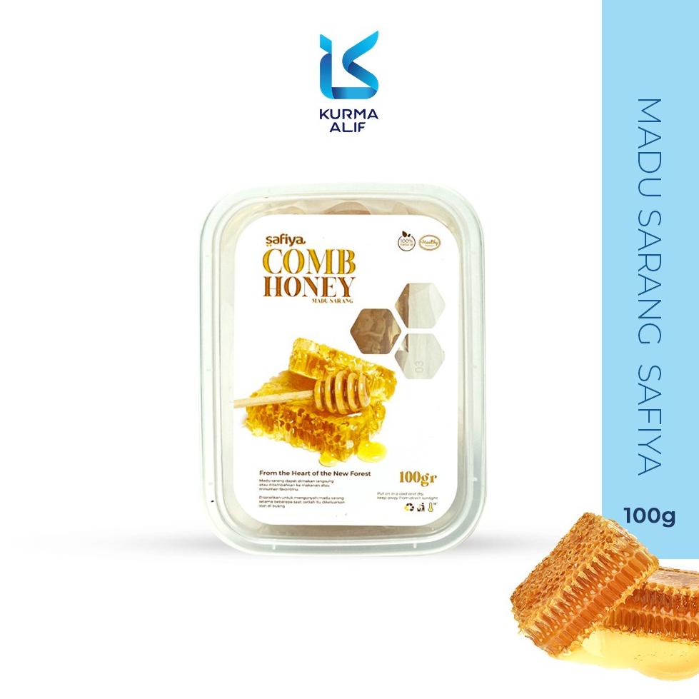 

(PROMO R0J66) Madu Sarang 100 grams Murni asli Original Premium Madu Asli ❈