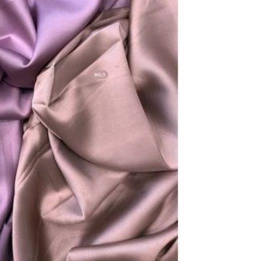 Bahan Saten Armany Silk Premium Quality / Kain Satin Armani 100% Silk Original / Silk Sutra Armani /