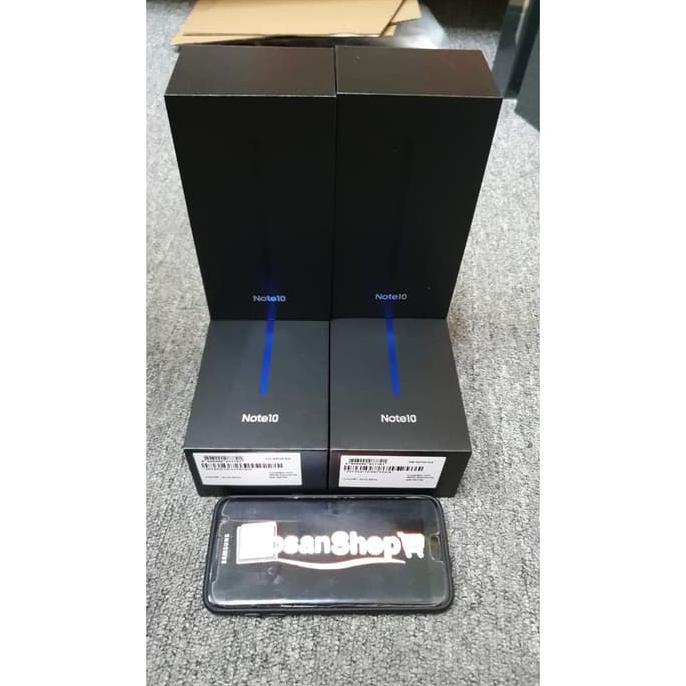 TERMURAH SAMSUNG GALAXY NOTE 10 - 256GB / 8GB - BNIB - ORIGINAL - Note10 - Aura Black READY STOCK