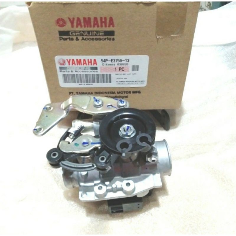 THROTTLE  TROTEL THROTEL BODY  BODI MIO J MIO GT XRIDE 115 SOUL GT 115 ASLI ORI YAMAHA 54P E3750 14