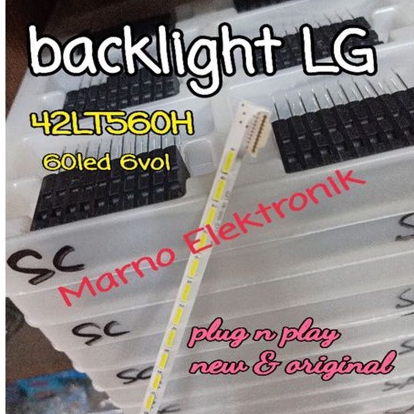 LAMPU BL BACKLIGHT LED TV LG 42LT560H 42LT560 BL STRIP