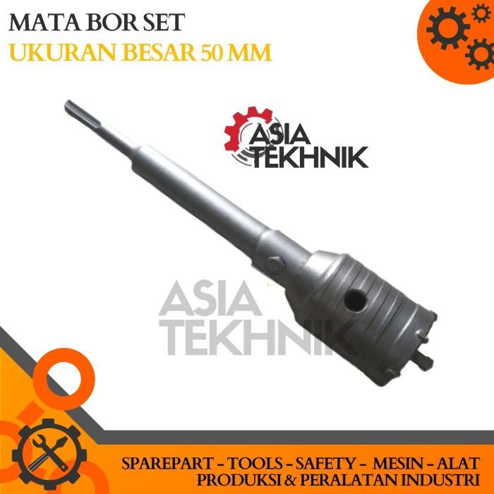 Ever | Holesaw Beton Mata Bor Besar 50Mm 1 Set Pelubang Tembok Htb 024 Termurah