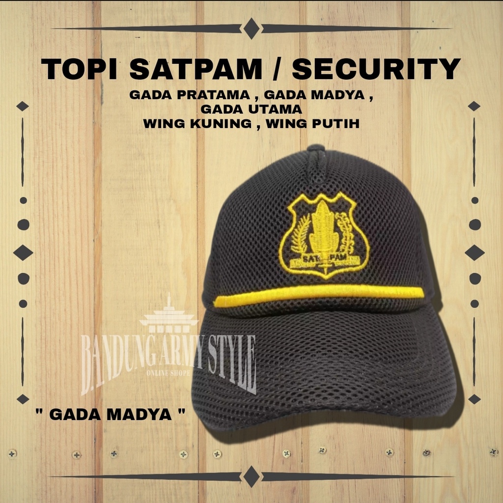 TOPI SECURITY MODEL BARU PDH PDL