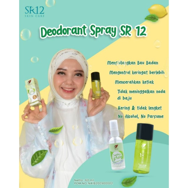 DEODORANT SPRAY SR12 DEODORANT PREMIUM SR12