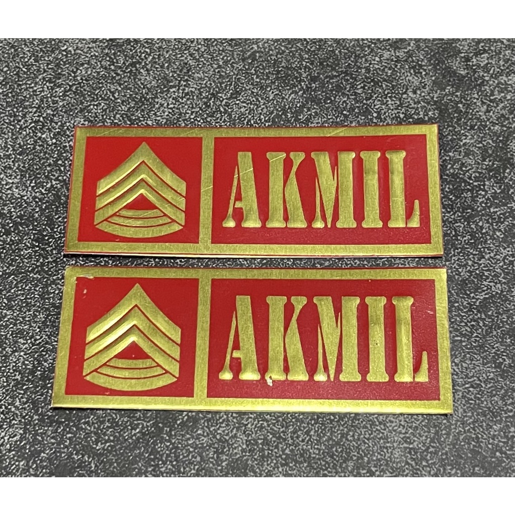 Sticker Plat AKMIL - Stiker Plat AKMIL - Stiker AKMIL Mobil - Stiker Motor AKMIL