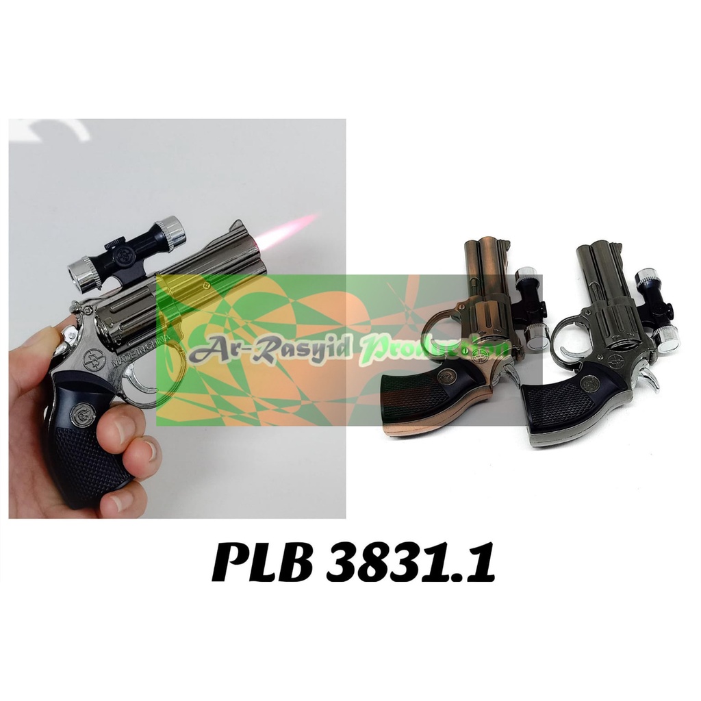 Korek Api Bara Miniatur Pistol Mini Laser 3831-1