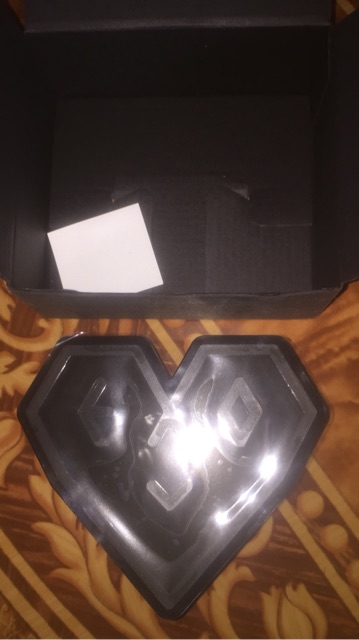 Official goods exo-l ace member welcome kit pouch, wallet, pin badge welkit