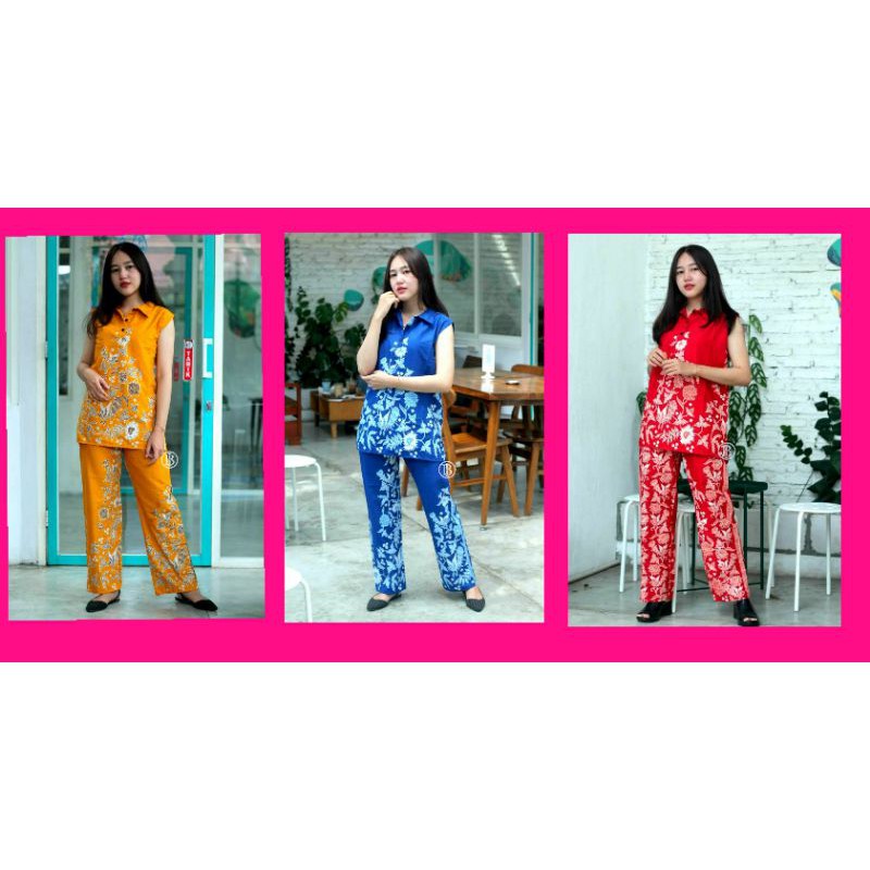BATIKSET ATASAN BATIK DAN CELANA BATIK