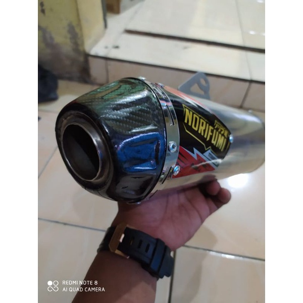 silencer knalpot klx,crf, inlet 38