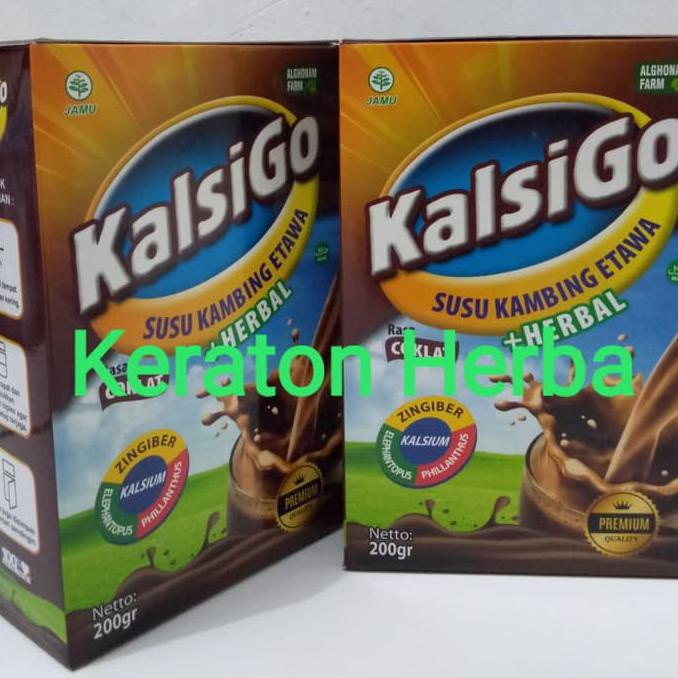 

* Susu Kambing, Susu Kambing Etawa Al Ghonam - Coklat