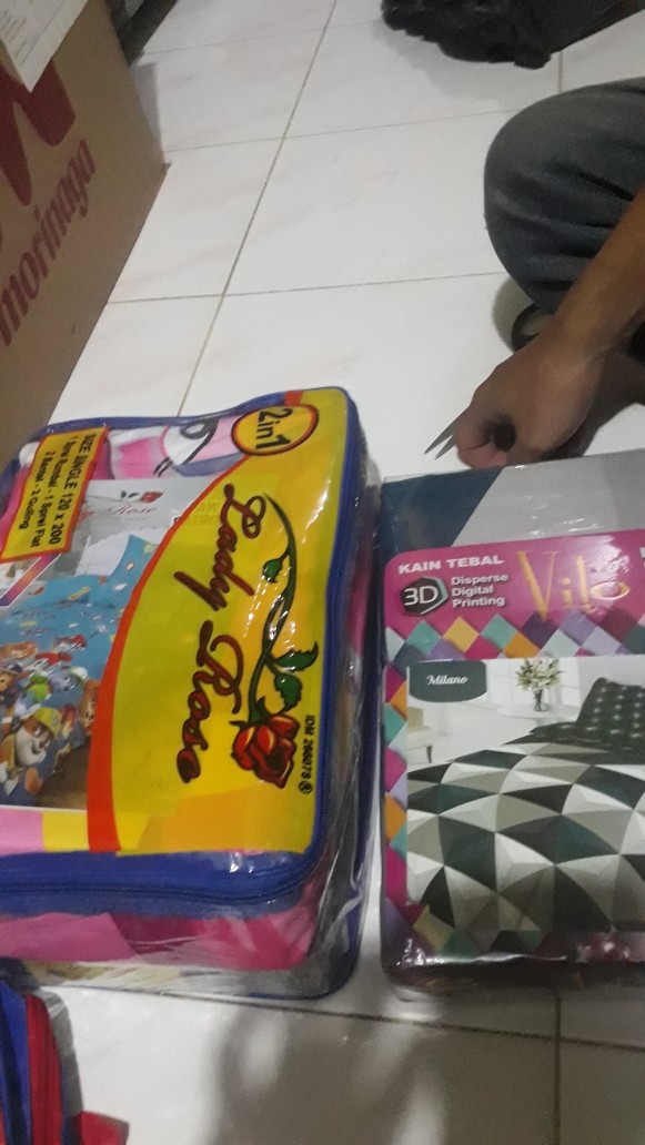 Id. Sprei 3d Single New Vito Motif  Milano