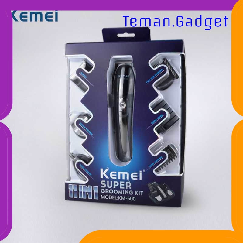 TG-FE247 KEMEI ALAT CUKUR ELEKTRIK 6 IN 1 HAIR TRIMMER SHAVER - KM-600