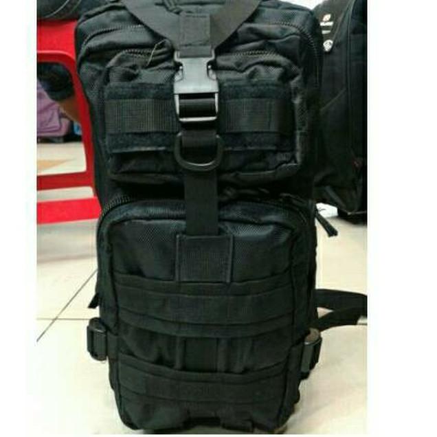 0PE Promo Murah Tas Ransel Army Libanon 3P Hitam / Tas Tactical Militer Polisi Brimob (Terbatas)Sto