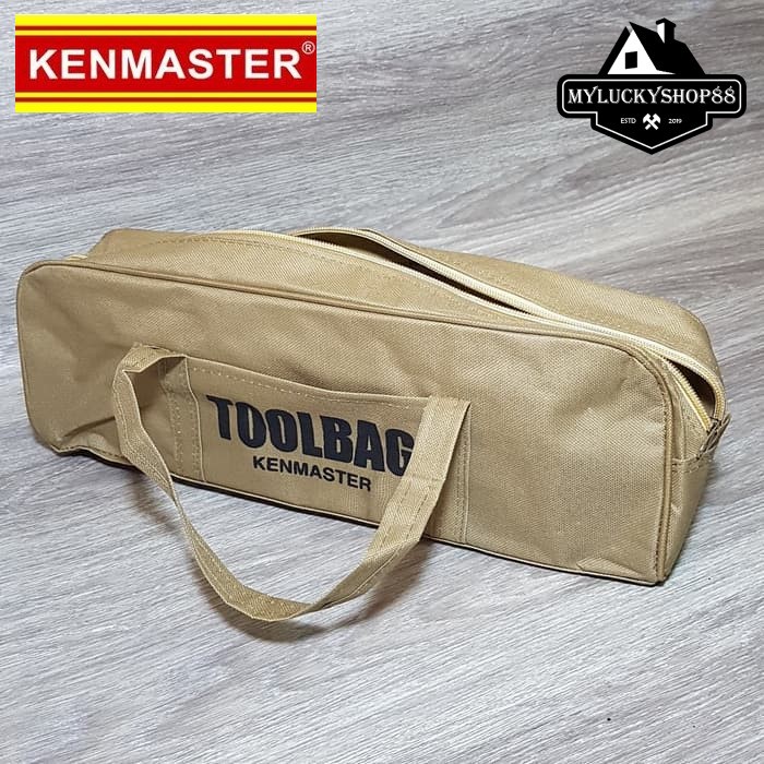 Kenmaster ToolBag Coklat - Tool Set Kit Bag - Tas Perkakas