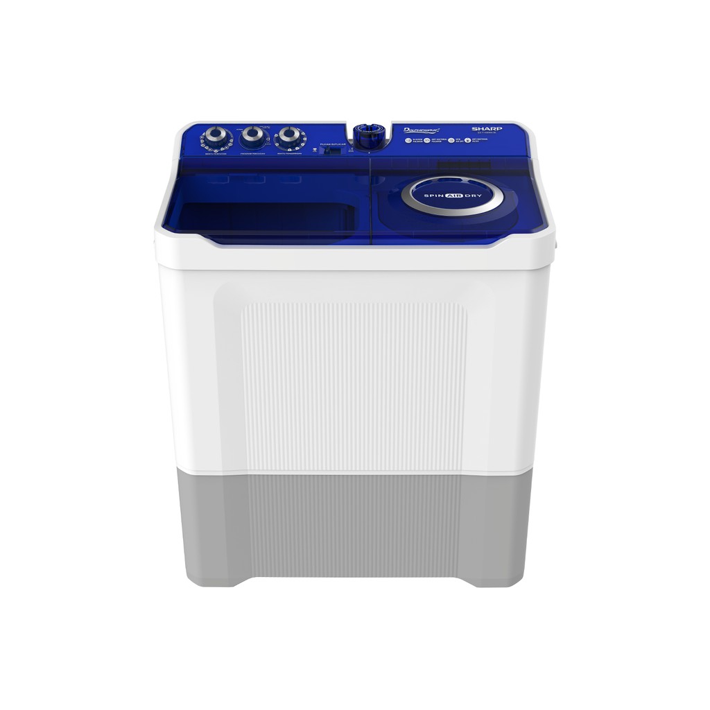 Mesin Cuci Washing Machine WM 2 Tabung 12 kg Sharp Dolphinwave EST 1290 EST1290 Bandung Only