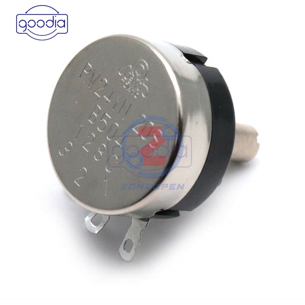Kenop Potentiometer Rv24Yn20S 1/2/5/10/20/50/100/200/500k Dengan Film Karbon