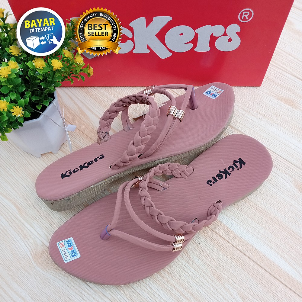 PROMO 4.4 MEGA SALE !! SENDAL WANITA DEWASA JEPIT KLABANG HUMBERG RINGAN NYAMAN DIPAKAI / SAKIPO