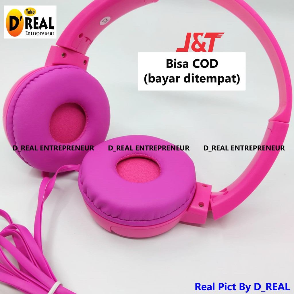 Headphone Bando Karakter Anak Plus Mic (Bisa Telepon &amp; Musik)