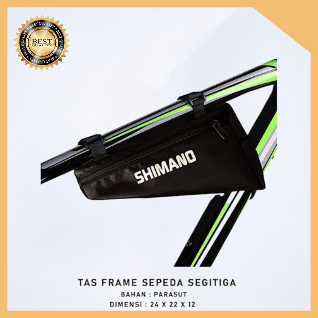 Tas Kantong Frame Sepeda Model Segita Waterproof Anti Air Tas Sepeda Parasut Waterproof