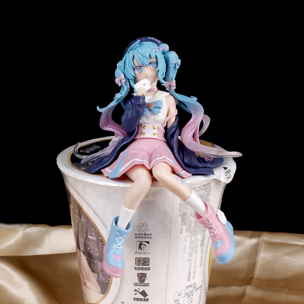 Mainan Action Figure Model Kartun Anime Hatsune Miku Sailor Untuk Hadiah Ulang Tahun Anak Perempuan