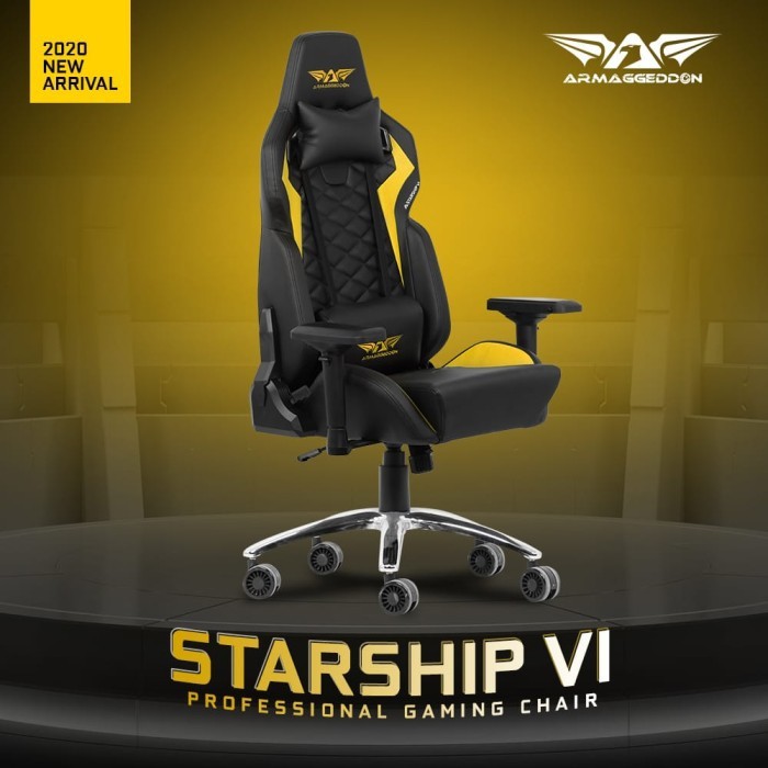 Armaggeddon Starship VI Kursi Gaming Premium - Gaming Chair Starship 6