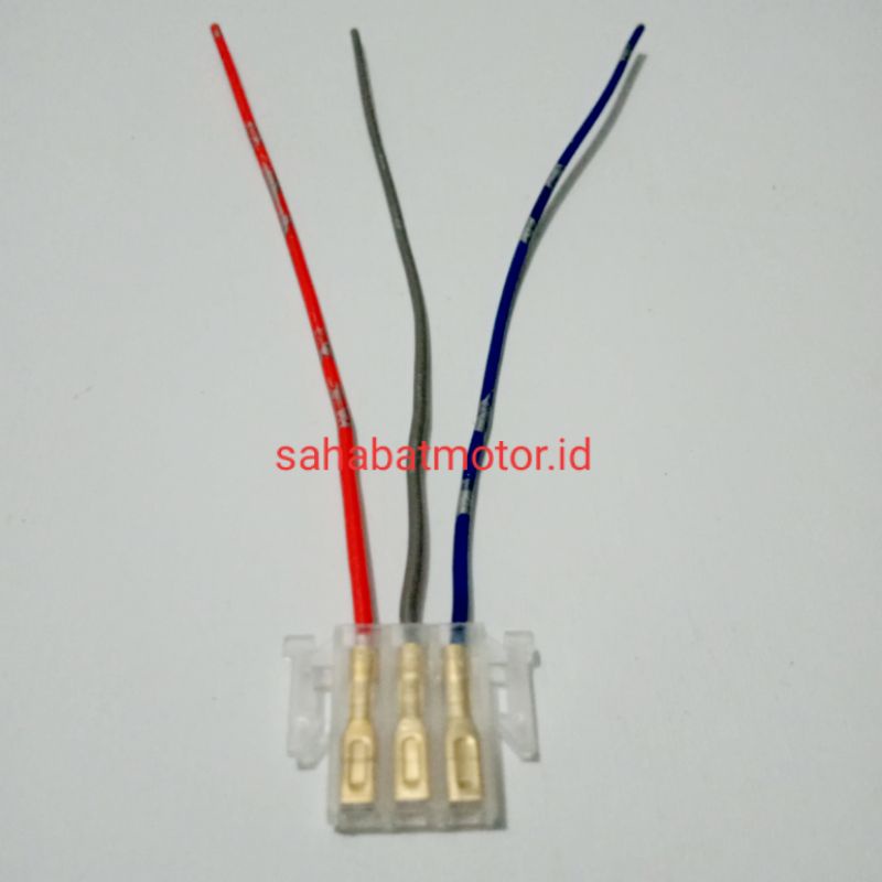 Soket tombol motor 3pin / 3 kabel kualitas astra