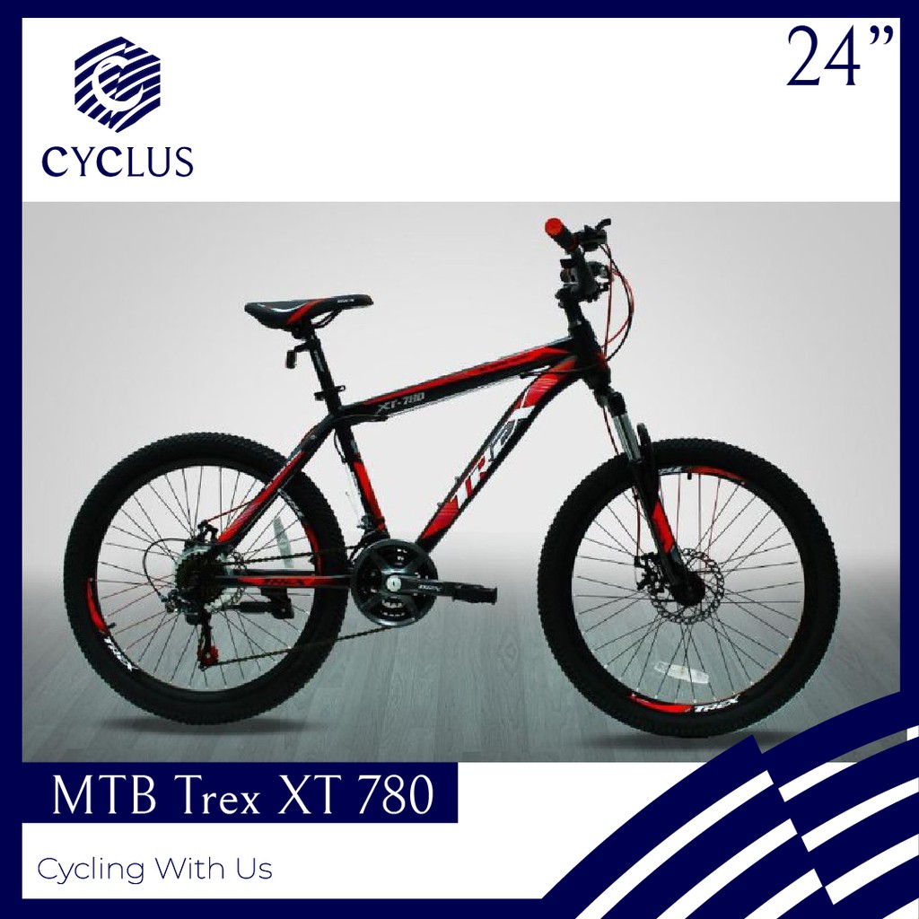 Sepeda MTB Trex XT 780 24 Inch