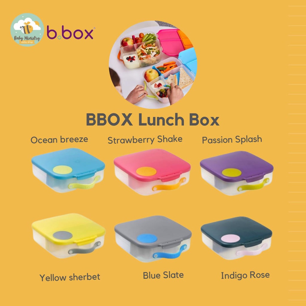 B.BOX LUNCH BOX - TEMPAT MAKAN ANAK (WADAH BEKAL SEKOLAH) TEMPAT MAKAN