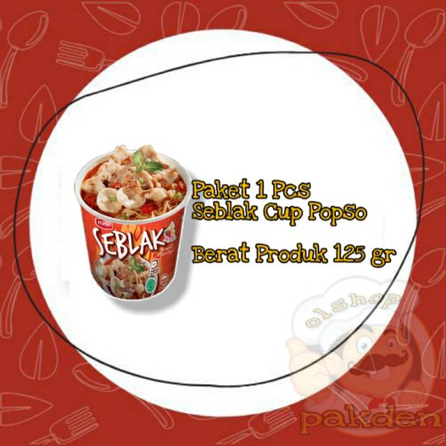 

SEBLAK CUP BANDUNG PAKET 1 PC / POPSO / SEBLAKSERUPUT / OLSHOPPAKDEN