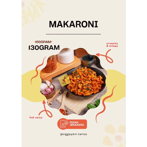 

MAKARONI CIKRUH 120GRAM
