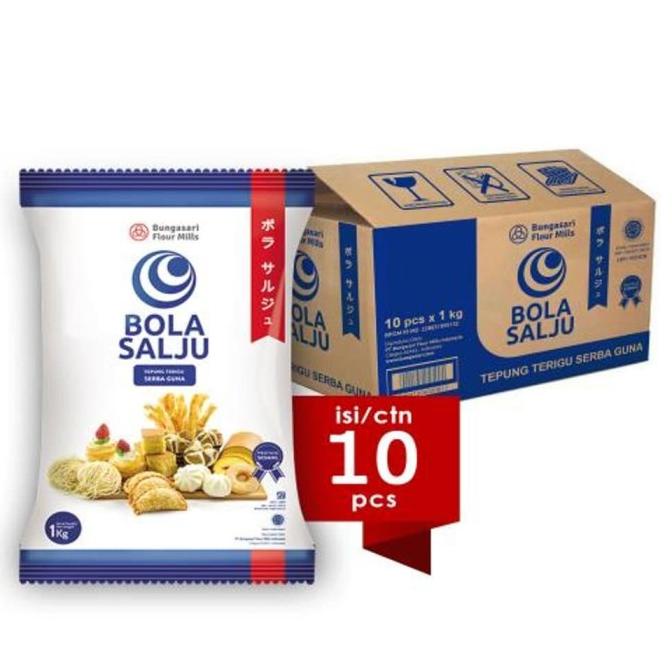 

[COD] BOLA SALJU Tepung Terigu Serba Guna 10 x 1 KG [COD]