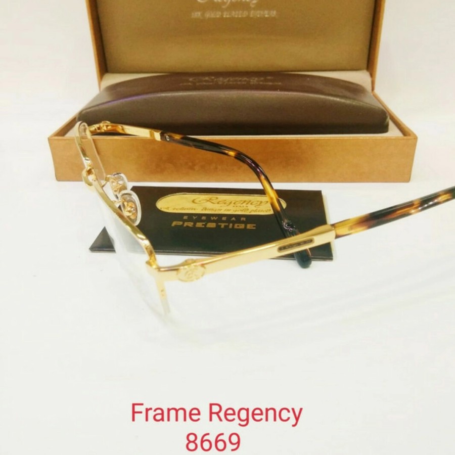 FRAME KACAMATA REGENCY MOUNTAIN BLUE 8669 ORIGINAL 18K