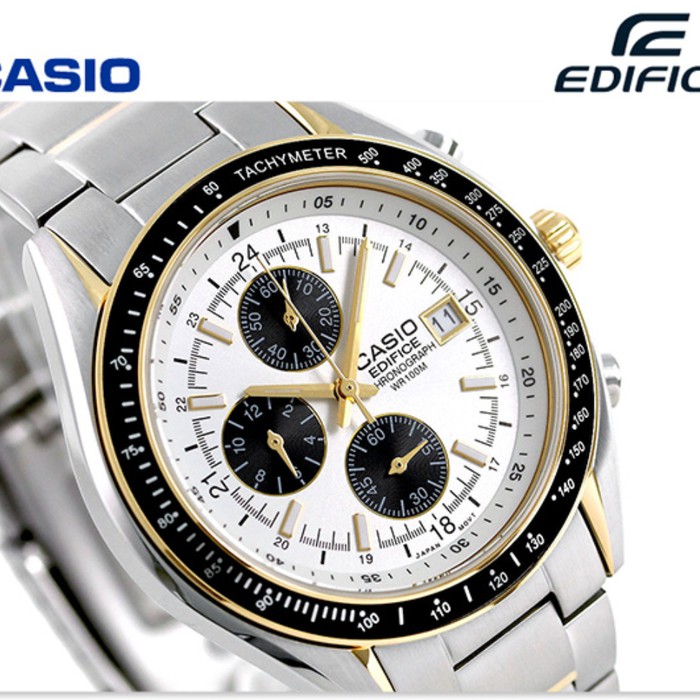 Jam Tangan Pria Casio Edifice Chronograph EF-503SG-7A Original