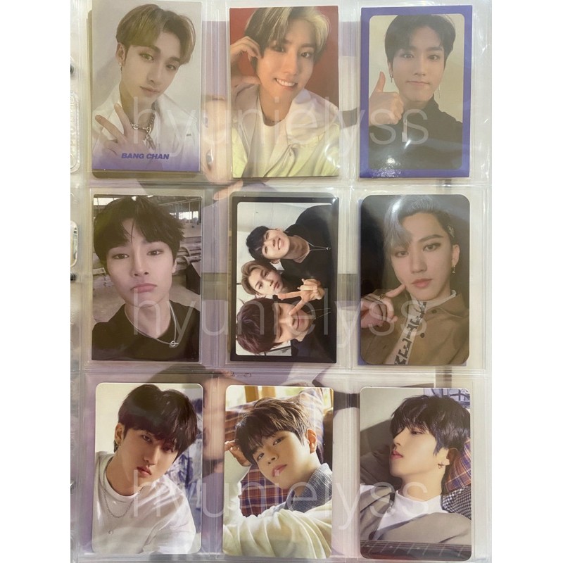 Stray Kids Go Live, Levanter, IMN, Mecima, Seasons Greetings Han Changbin Seungmin Photocards
