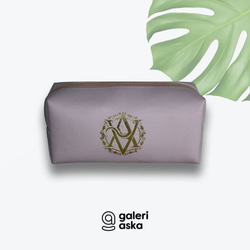 Sovenir Pouch Emboss Emas | pouch souvenir