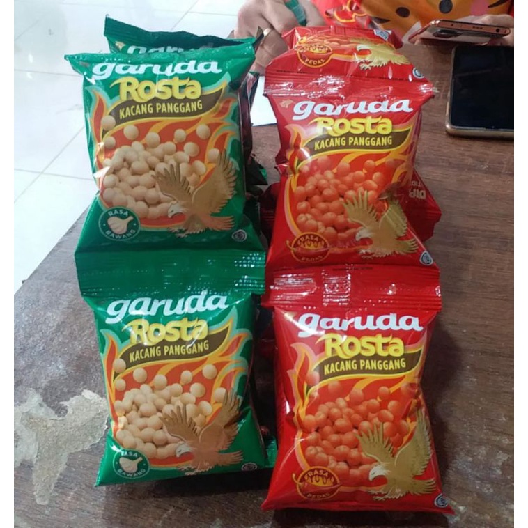 

Garuda Rosta Kacang Panggang (1 Renceng isi 10pcs x 12gr)