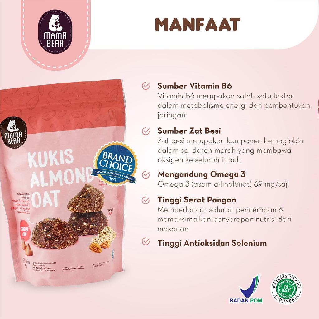 MAMABEAR KUKIS ALMOND OAT / 150GR