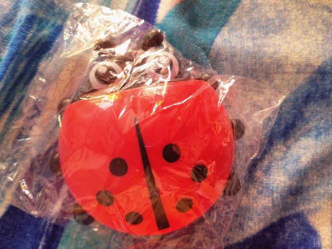 Elber Tempat Sikat Pasta Gigi Lady Bug Toothpaste Brush Organizer