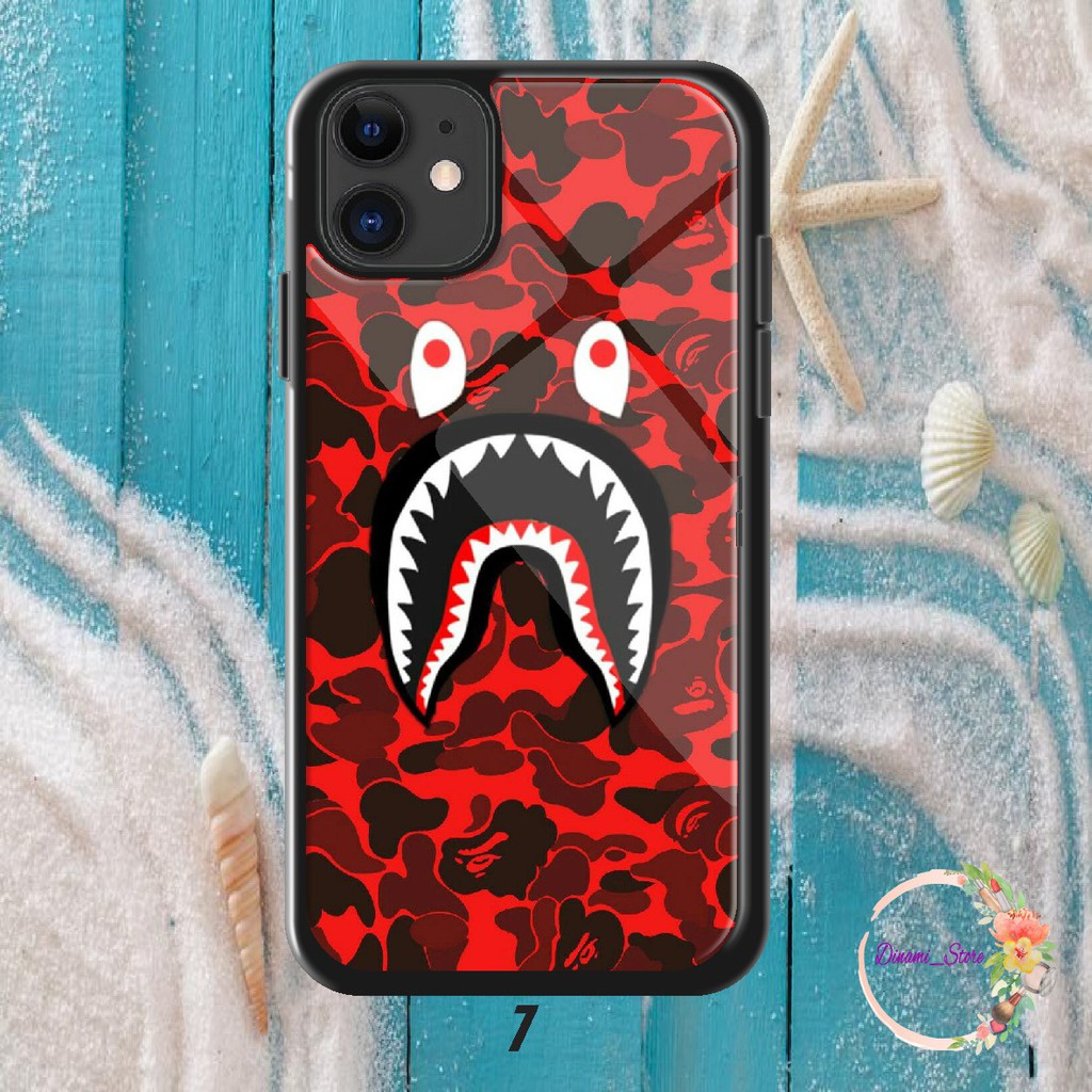 Hardcase 2D glossy BAPE samsung J7 CORE J7 A3 A5 A6 A7 2016 2018 2017 A8 A8+ A01 A10 DST2025