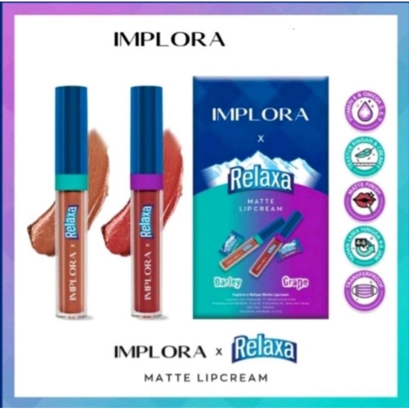 Implora Relaxa Matte Lipcream