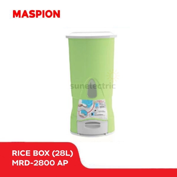 MASPION Rice Box 28 Kg Anti Pecah MRD 2800AP / Tempat Penyimpanan Beras
