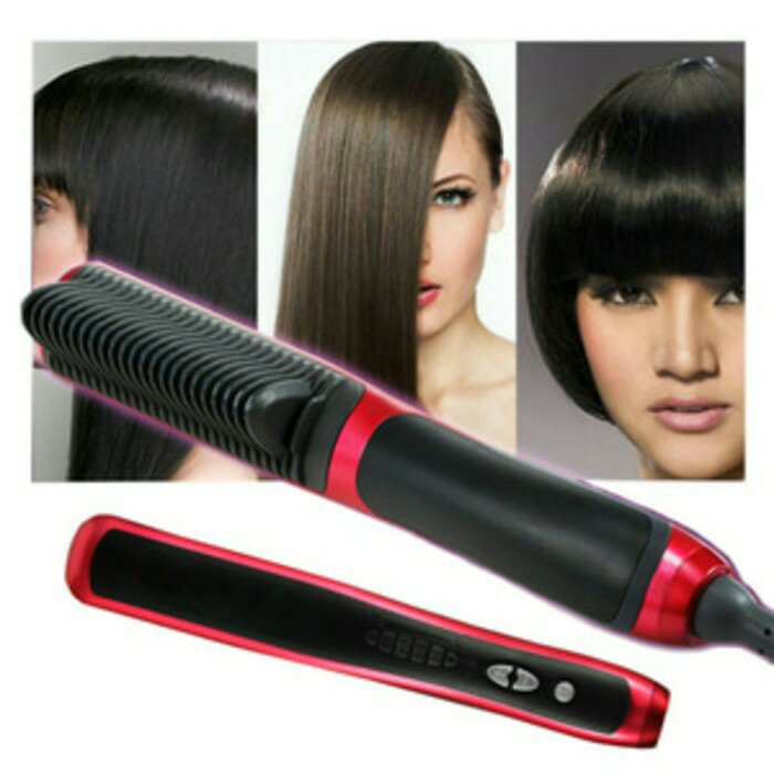 Catok Sisir Pelurus Rambut Fast Hair Straightener