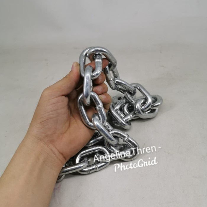 rantai besi Jumbo 10mm - rantai kapal 10mm 1meter