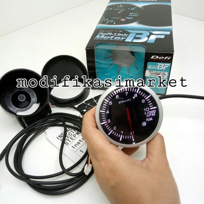 INDIKATOR DEFI BF TACHOMETER RPM UNIVERSAL DEFI BF GAUGE