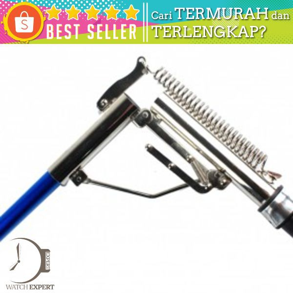 Joran Pancing Otomatis Stainless Steel Tanpa Spool 2.7M - BOYI WG1  Hitam