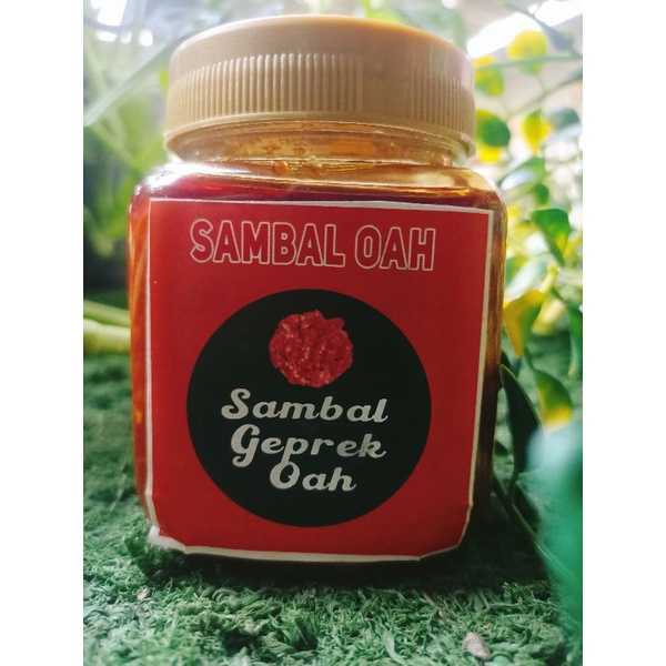 

sambal geprek oah
