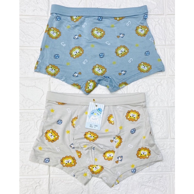 CD Boxer | Celana dalam boxer anak laki laki TALLY bahan katun lembut